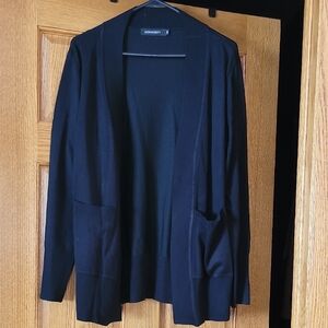 Merokeety Women's Black Lightweight Cardigan Sweater, Womens Medium NWOT